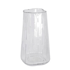 Imagem de VASO DECORATIVO DE VIDRO 9X8X24CM - GRILLO 52914 - Grillo Ltda