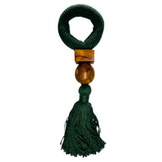 Imagem de PEÇA/COLAR DECORATIVA COR VERDE E MARROM 54CM - CALABROTT  - Design Calabrott Decoracoes E Comercio Ltda