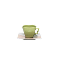 Imagem de XÍCARA PARA CHÁ 200ML COM PIRES QUARTIER SKETCH - OXFORD  - Oxford Porcelanas Sudeste Ltda