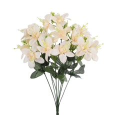 Imagem de BUQUÊ ORQUIDEA X8 CHAMPAGNE 20X40CM ARTIFICIAL GRILLO 51230 - Grillo Ltda