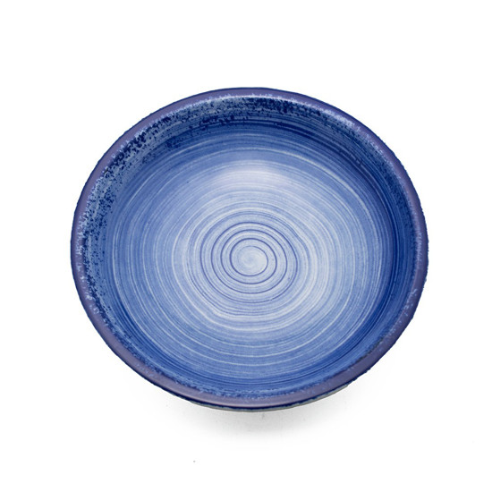 Imagem BOWL MULTIUSO COR AZUL DE PORCELANA 21X21X4CM - SCHMIDT 