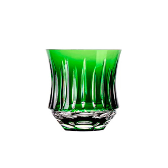 Imagem COPO DE CRISTAL VIVALDI PARA WHISKY LAP 66 VERDE CAPACIDADE 325ML - MOZART