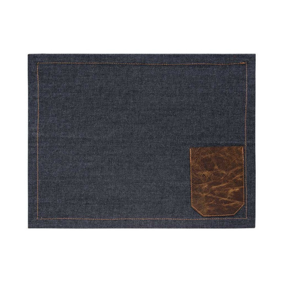 Imagem LUGAR AMERICANO DENIM DARK 35X45CM - COPA & CIA