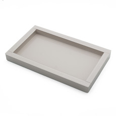 Imagem de BANDEJA DECORATIVA OFF WHITE M - 35 X 21 X 4CM - Ana Maria Fioco 