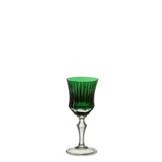 Imagem de TAÇA DE CRISTAL STRAUSS PARA LICOR 80 ML COR VERDE ESCURO  - Oxford Porcelanas S/A