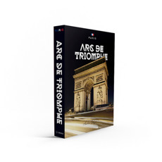 Imagem de CAIXA LIVRO DECORATIVA / BOOK BOX ARC DE TRIOMPHE 36X27X5CM - GOODS BR  - Goods Br Distribuidora Ltda