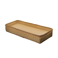 Imagem de BANDEJA FLUTUANTE COR BEGE 84X35X15CM - BELLA DONNA  - Bella Donna Decor Ltda 