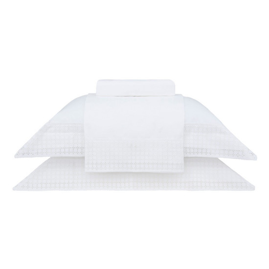 Imagem JOGO DE CAMA QUEEN MILLA COR BRANCO - BUDDEMEYER S A