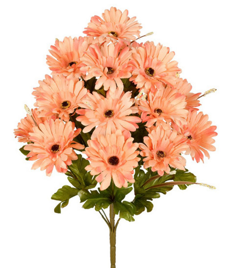 Imagem BUQUÊ GERBERA X18 SALMÃO 11X53CM - GRILLO 53004