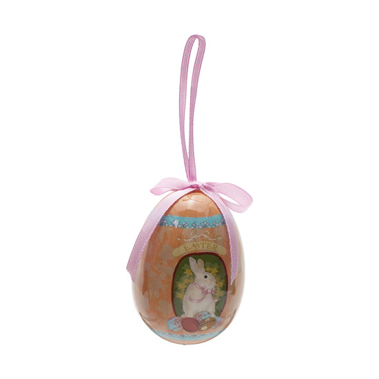 Imagem JOGO DE OVOS DA PÁSCOA DECORATIVO COM LAÇO 3 PEÇAS DE 7,5CM EM ACRÍLICO - PORTLAND 