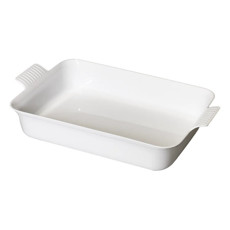 Imagem de TRAVESSA COM ALÇA LE CHEF BRANCA 43,5×27,5×8,5 CM - PARAMOUNT  - Paramount Ind E Com De Plast Ltda