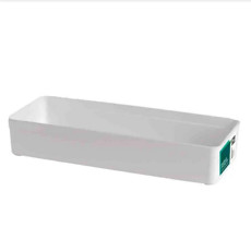 Imagem de ORGANIZADOR DE PLASTICO BRANCO 40 X 15 X 7,5 CM - PARAMOUNT - Paramount Ind E Com De Plast Ltda