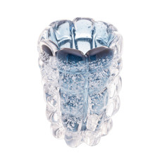 Imagem de VASO DE VIDRO ITALY AZUL 12CM X 17CM - LYOR - Coliseu Presentes Ltda