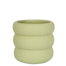 Imagem de CACHEPOT EM CIMENTO COR VERDE 17X17X16CM - GRILLO 53212 - Grillo Ltda