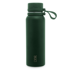 Imagem de GARRAFA TÉRMICA DE AÇO INOX EXPLORER VERDE 650ML - LYOR - Coliseu Presentes Ltda