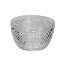 Imagem de BOWL BONO HOME DIAMOND TRANSPARENTE EM ACRÍLICO 580 ML 14X14X8CM  - New Hawai Com Imp Exp E Dist De Art P Pres Ltda Epp