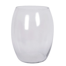 Imagem de VASO DE VIDRO TRANSPARENTE DECORATIVO 15X15X26CM - GRILLO 52868 - Grillo Ltda