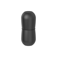 Imagem de PORTA ESCOVA DE DENTE BELLY SOFT COR PRETO 8,5X8,5X20CM - OU  - Martiplast Ind Com De Plasticos Ltda