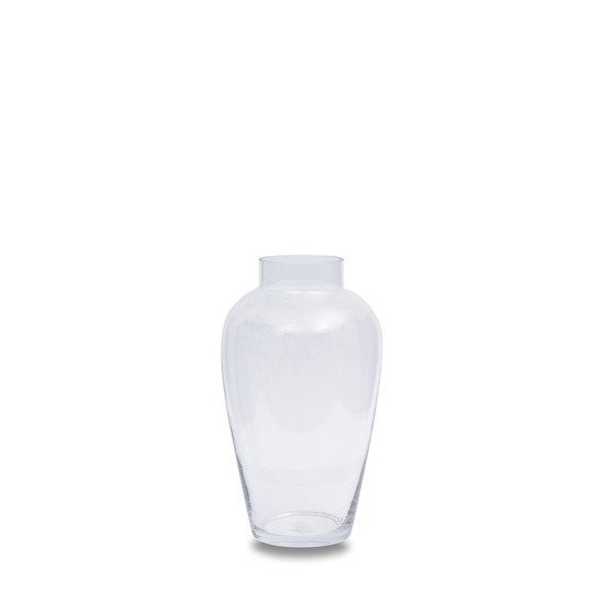 Imagem VASO DECORATIVO EM VIDRO LINHA CRISTAL A32 X L18 X P18CM - KZ 