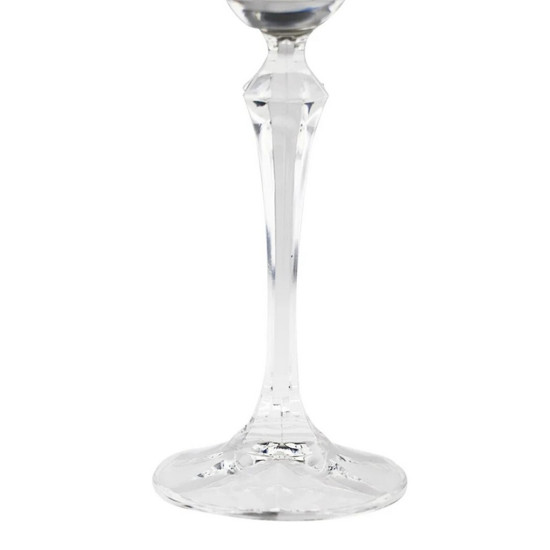 Imagem JOGO DE 6 TAÇAS PARA VINHO BRANCO EM CRISTAL ECOLÓGICO 190ML A21CM - BOHEMIA