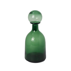 Imagem de VASO DECORATIVO EM VIDRO COR VERDE 34X15X15CM - GRILLO 54762 - Grillo Ltda