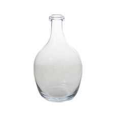 Imagem de VASO DECORATIVO DE VIDRO TRANSPARENTE 18X18X29CM - GRILLO 54734 - Grillo Ltda