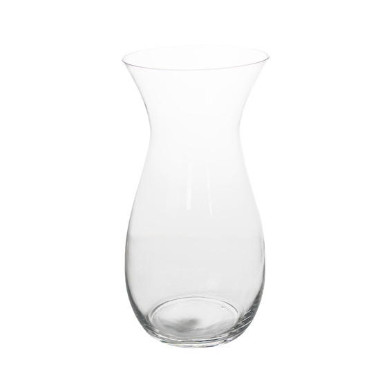 Imagem VASO DECORATIVO DE VIDRO TRANSPARENTE 17X17X35CM - GRILLO 54757