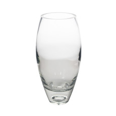 Imagem de VASO DECORATIVO EM VIDRO TRANSPARENTE 15X12X32CM - GRILLO 54754 - Grillo Ltda