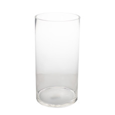 Imagem de VASO DECORATIVO EM VIDRO TRANSPARENTE 20X20X40CM - GRILLO 55123 - Grillo Ltda