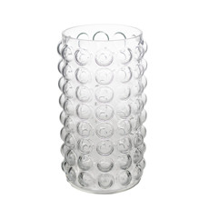 Imagem de VASO DECORATIVO EM VIDRO TRANSPARENTE 15X15X18CM - GRILLO 54727 - Grillo Ltda