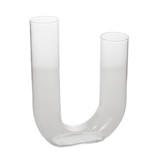 Imagem de VASO DECORATIVO EM VIDRO TRANSPARENTE 21X17X5CM - GRILLO 54770 - Grillo Ltda