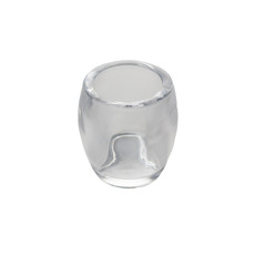 Imagem de VASO DECORATIOV EM VIDRO TRANSPARENTE 8X8X7CM - GRILLO 54703 - Grillo Ltda