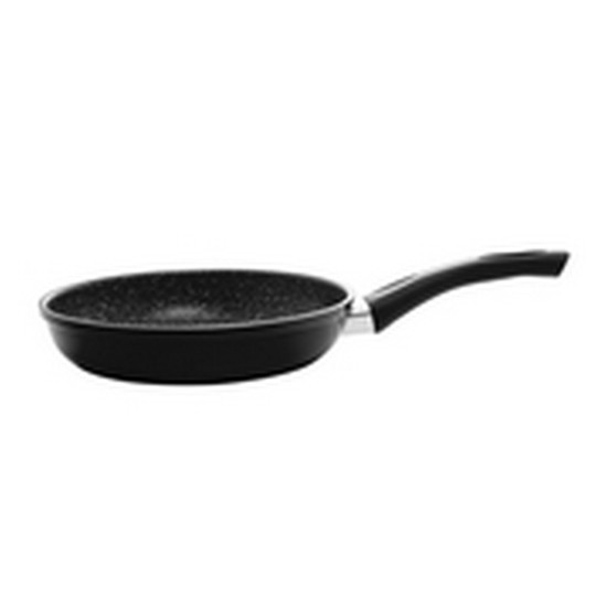 Imagem FRIGIDEIRA DE INDUÇÃO EM ALUMÍNIO COM REVESTIMENTO CERÂMICO GRANILITE PRETA 20CM - LYOR