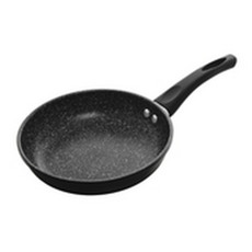 Imagem de FRIGIDEIRA DE INDUÇÃO EM ALUMÍNIO COM REVESTIMENTO CERÂMICO GRANILITE PRETA 20CM - LYOR - Coliseu Presentes Ltda