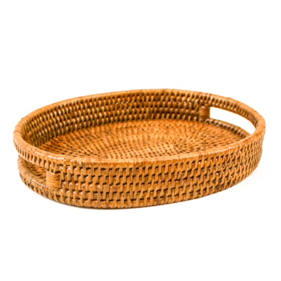 Imagem BANDEJA EM RATTAN PANDAWA 25,5X20X4CM - NATURAL HOME