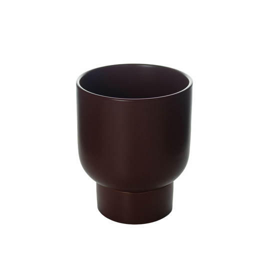 Imagem VASO DECORATIVO DE CERÂMICA COR VINHO 15X11X19CM - GRILLO 54859