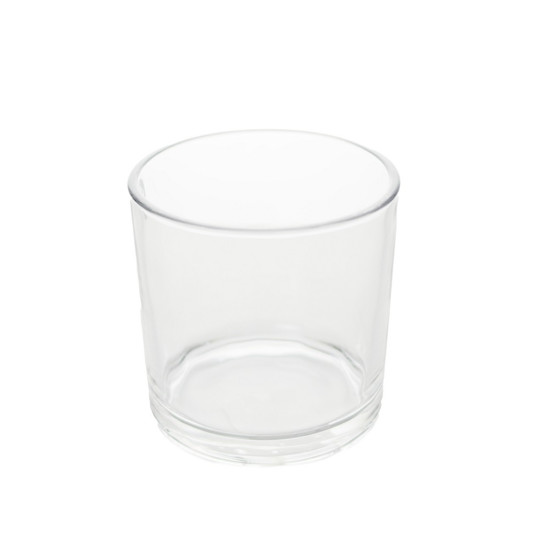 Imagem VASO DECORATIVO DE VIDRO TRANSPARENTE 12X12X12CM - GRILLO 54205