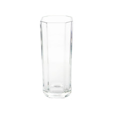 Imagem de VASO DECORATIVO EM VIDRO TRANSPATENTE 11X11X29CM - GRILLO 55179 - Grillo Ltda