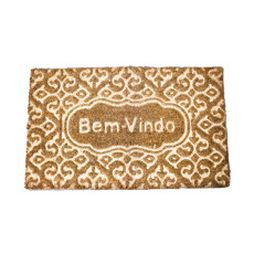 Imagem de CAPACHO BEM VINDO ARABESCO ANTIDERRAPANTE EMBORRACHADO 45X75CM - YANGZI  - Yangzi Brasil Corporation S A 