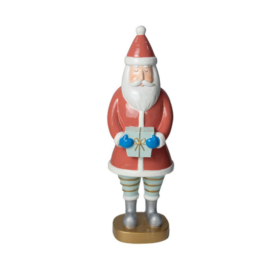 Imagem PAPAI NOEL QUEBRA NOZES DECORATIVO DE RESINA 37CM - CROSS