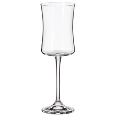 Imagem de JOGO 6 TAÇAS PARA VINHO BRANCO EM CRISTAL ECOLÓGICO 260ML A22,7CM - BOHEMIA - Full Fit Industria Importacao E Comercio Ltda.