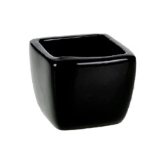 Imagem de VASO DECORATIVO DE CERÂMICA COR PRETO 5X4CM - GRILLO 47236 - Grillo Ltda