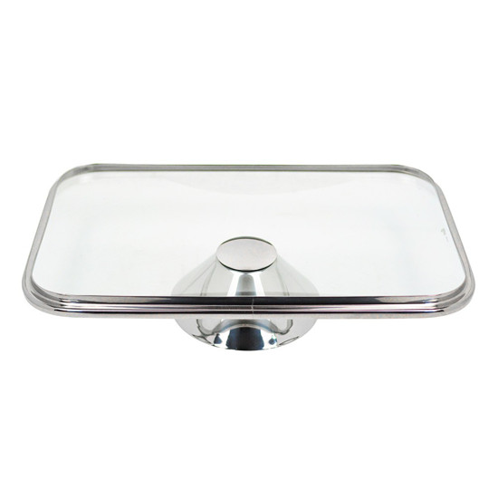 Imagem FRUTEIRA TIZZANO RETANGULAR GRANDE INOX 37X25X9CM - RIVA 