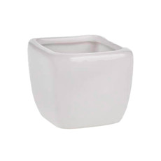 Imagem de VASO DECORATIVO DE CERÂMICA COR BRANCO 5X4CM - GRILLO 47236 - Grillo Ltda