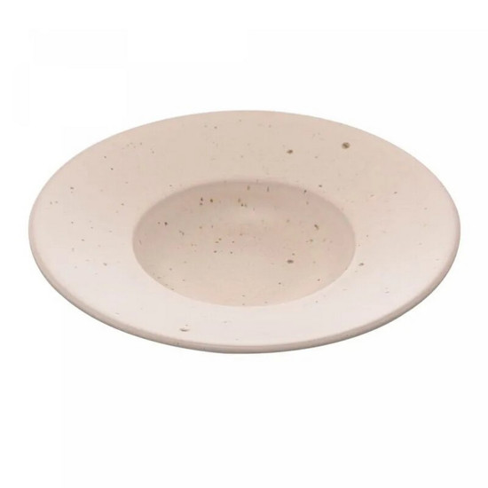 Imagem PRATO PARA RISOTO DE CERÂMICA MIST BRANCO MATTE 26CM - WOLFF