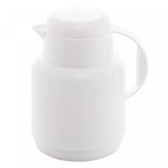 Imagem GARRAFA TÉRMICA DE PLÁSTICO BASIC BRANCA 300ML - LYOR