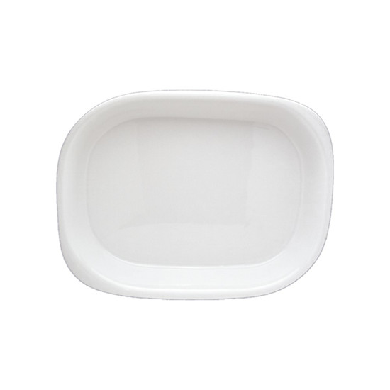 Imagem FORMA REFRATÁRIA FUNDA DE PORCELANA COR BRANCO GERMER 