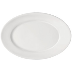 Imagem de TRAVESSA RASA VERDE COR BRANCO DE PORCELANA GERMER  - Germer Porcelanas Finas