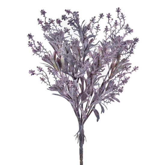 Imagem BUQUÊ  MINI FLORES X6 LAVANDA OUTONO 23X38CM - GRILLO 55358