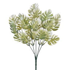 Imagem de BUQUÊ FOLHAS COSTELA X5 CREME VERDE 34X20CM - GRILLO 55320 - Grillo Ltda
